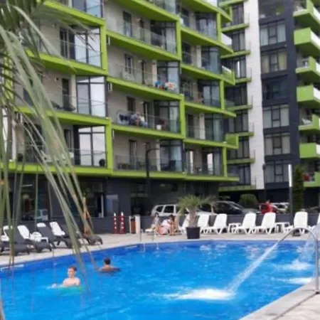 Διαμέρισμα Black Sea & Piscina Interioara Incalzita Sauna Gym Jacuzzi *